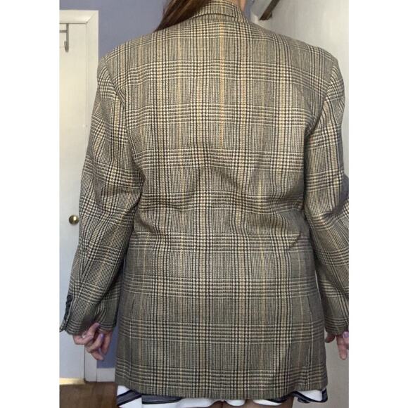 Donna Karan Woman’s Wool Blazer Vintage Made In Italy Old Money Designer Preppy - Picture 9 of 12